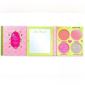 Too Faced Fairytale Crush Blush & Highlighter Palette with Mirror 2026 NEW!